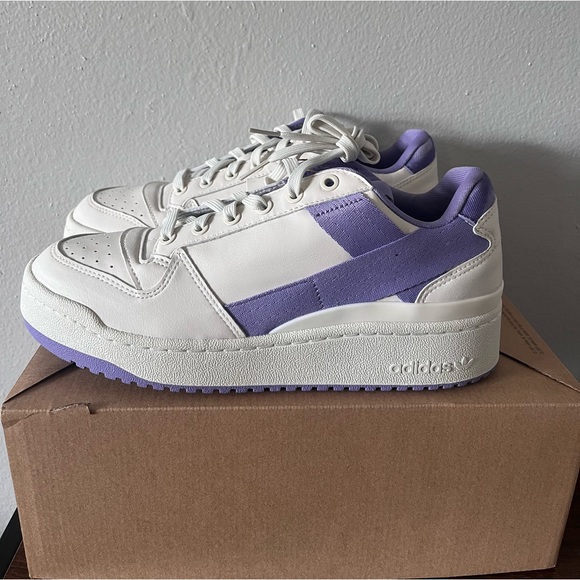 NWT Women's Adidas Originals Parley Forum Bold White & Purple - GX4617 - Picture 14 of 17